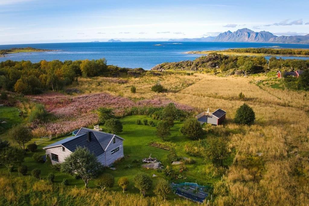 Koselig Bolig I Lofoten / Vesteralen Stronstad i Vesteralen Bagian luar foto