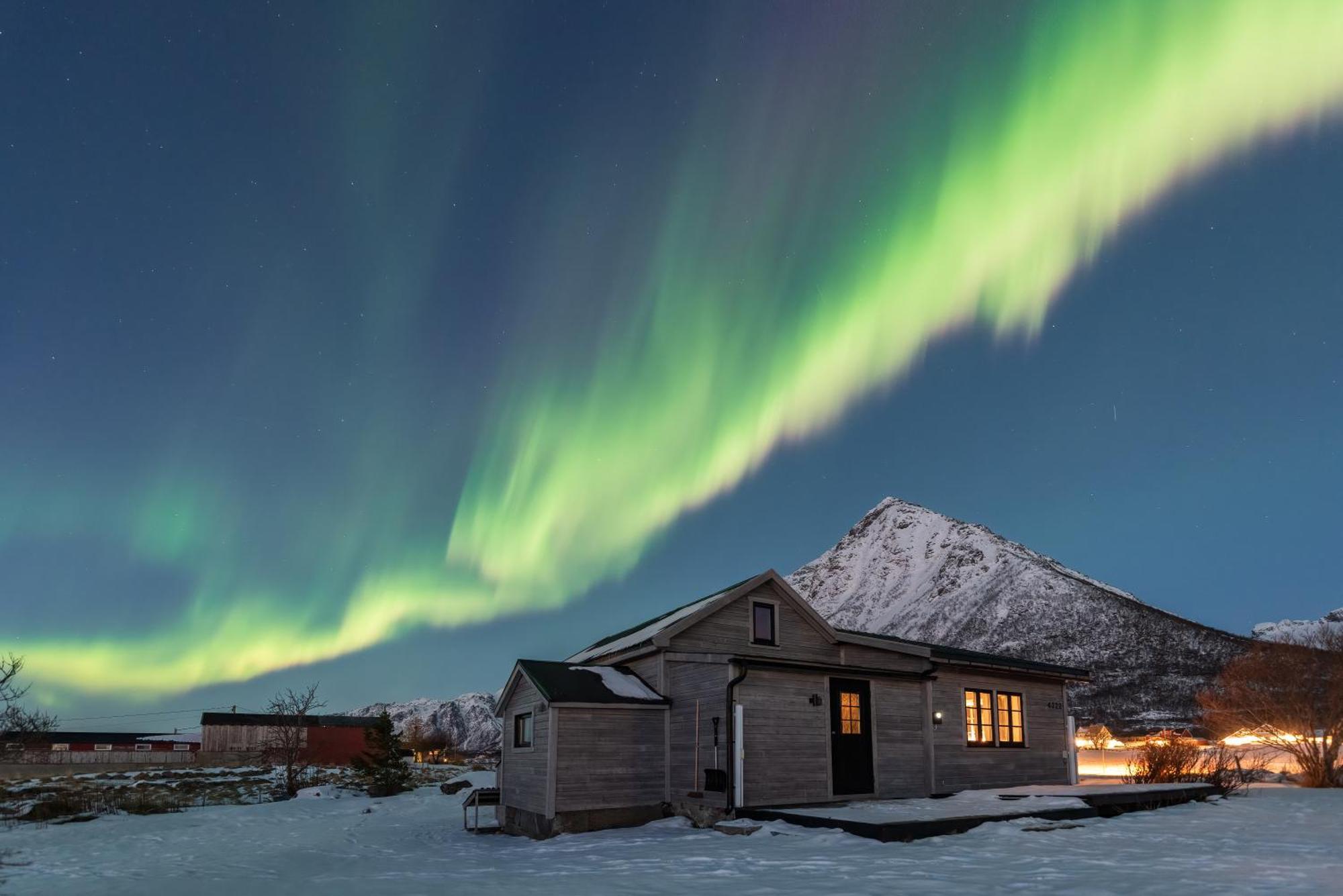 Koselig Bolig I Lofoten / Vesteralen Stronstad i Vesteralen Bagian luar foto